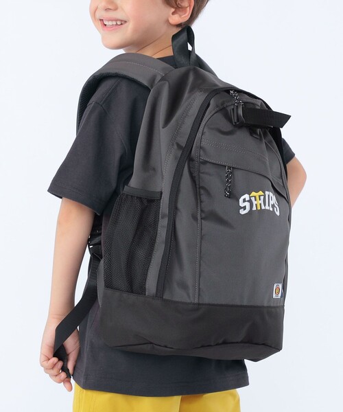 SHIPS(シップス)の「SHIPS KIDS:阪神タイガース×SHIPS バックパック(バックパック/リュック・キッズ・チャコールグレー/ブラック・ONE SIZE)」の4枚目の写真
