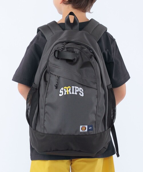 SHIPS(シップス)の「SHIPS KIDS:阪神タイガース×SHIPS バックパック(バックパック/リュック・キッズ・チャコールグレー/ブラック・ONE SIZE)」の5枚目の写真