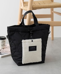 【A By MAGASIN DE MODE】キルトボアドロスト2WAYショルダー SNBD
