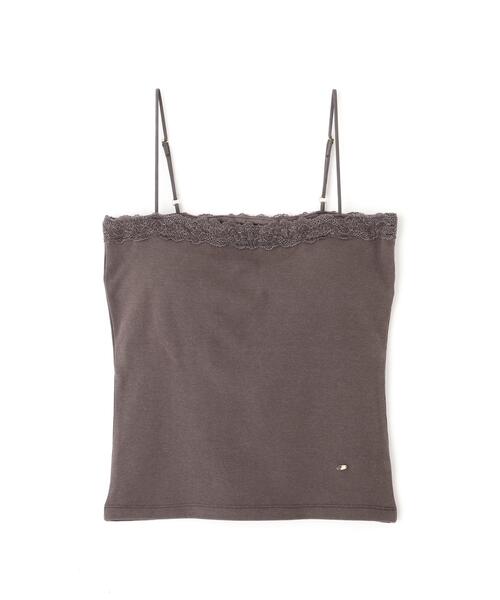 PROPORTION BODY DRESSING(プロポーションボディドレッシング)の「レースカップ付きキャミソール / 1216960800(Tシャツ/カットソー・レディース・ホワイト/ダークグレー・MEDIUM/SMALL)」の8枚目の写真