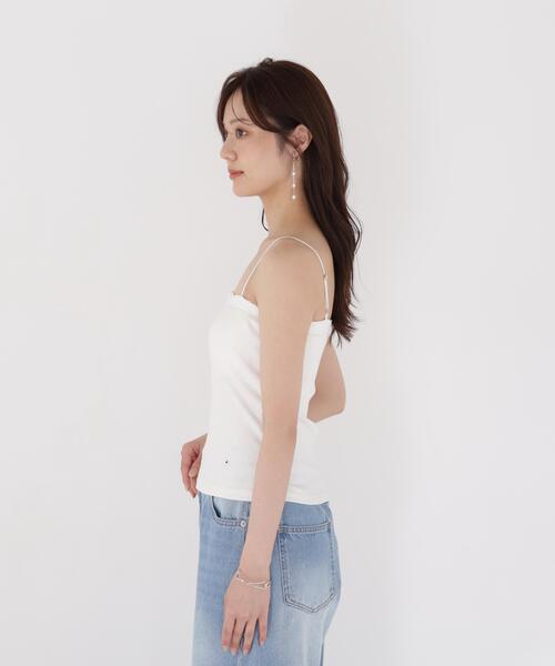 PROPORTION BODY DRESSING(プロポーションボディドレッシング)の「レースカップ付きキャミソール / 1216960800(Tシャツ/カットソー・レディース・ホワイト/ダークグレー・MEDIUM/SMALL)」の20枚目の写真