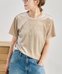 TA / PEベロアTシャツ