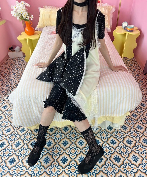 WC（ダブル シー）の「《全3柄★》アソートフリルカプリパンツ（その他パンツ・レディース・ホワイト/その他1/ブラック・FREE）」の15枚目の写真