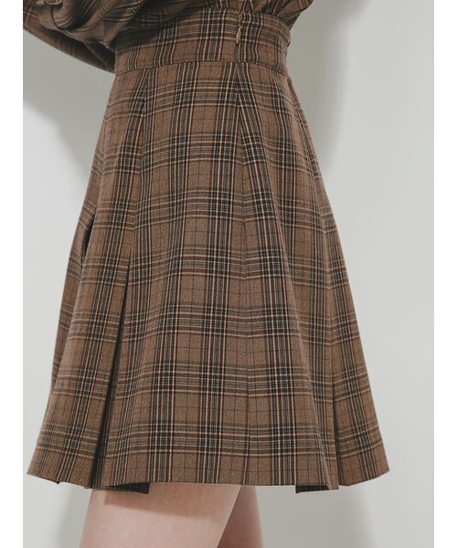 FURFUR(ファーファー)の「ボックスプリーツショートパンツ(その他パンツ・レディース・チェック/ブラウン/グレー/ピンク・F)」の14枚目の写真