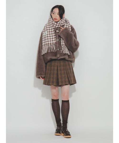 FURFUR(ファーファー)の「ボックスプリーツショートパンツ(その他パンツ・レディース・チェック/ブラウン/グレー/ピンク・F)」の18枚目の写真