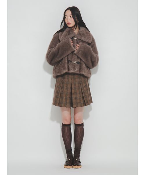 FURFUR(ファーファー)の「ボックスプリーツショートパンツ(その他パンツ・レディース・チェック/ブラウン/グレー/ピンク・F)」の19枚目の写真