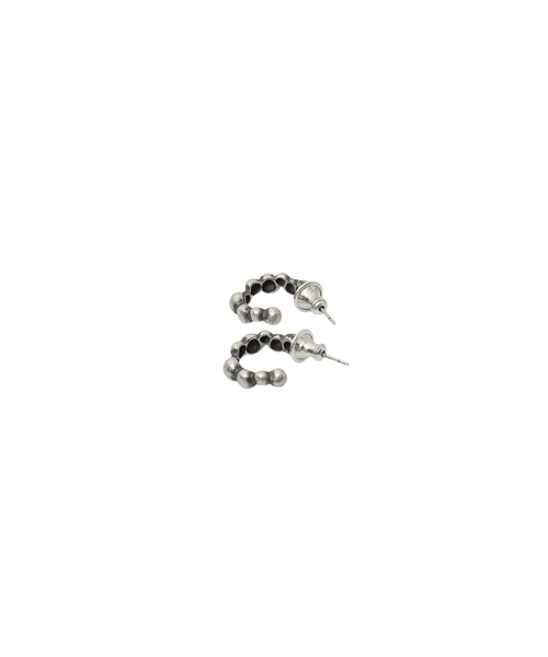 MISEKISEOUL MEN（ミセキソウルメンズ）の「Pebble loop earring SILVER（ピアス（両耳用）・メンズ・その他・OS）」の2枚目の写真