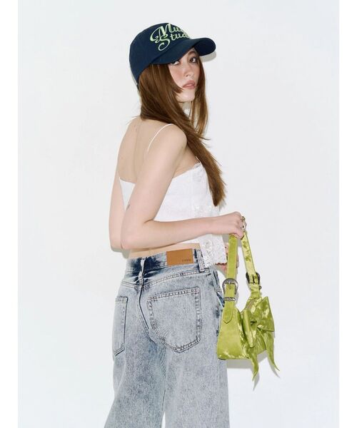 EVRIS(エヴリス)の「MUSE ロゴCAP(キャップ・レディース・ブラック/ネイビー・FREE)」の6枚目の写真