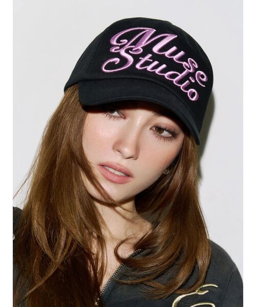 EVRIS(エヴリス)の「MUSE ロゴCAP(キャップ・レディース・ブラック/ネイビー・FREE)」の9枚目の写真