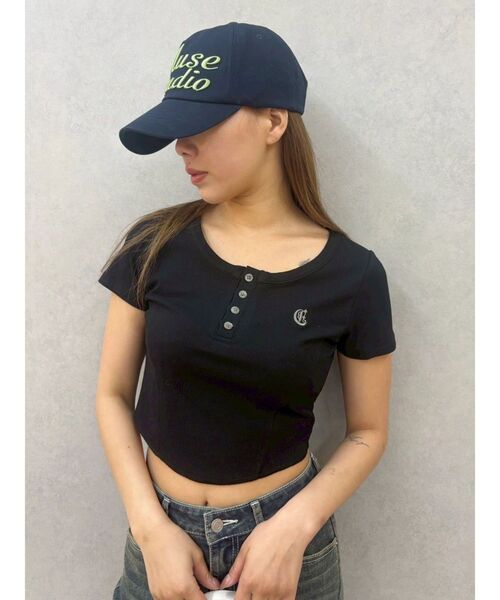 EVRIS(エヴリス)の「MUSE ロゴCAP(キャップ・レディース・ブラック/ネイビー・FREE)」の13枚目の写真