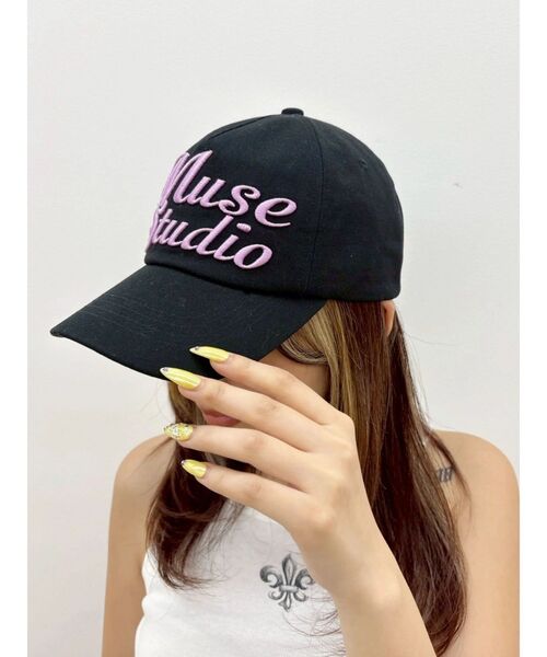 EVRIS(エヴリス)の「MUSE ロゴCAP(キャップ・レディース・ブラック/ネイビー・FREE)」の18枚目の写真