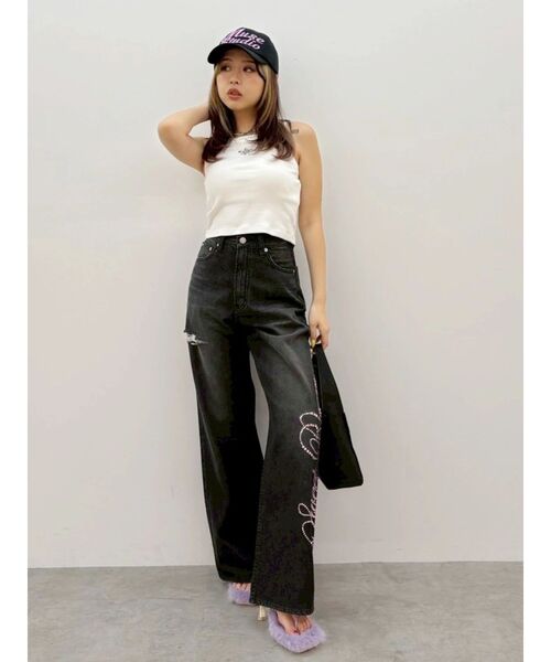 EVRIS(エヴリス)の「MUSE ロゴCAP(キャップ・レディース・ブラック/ネイビー・FREE)」の20枚目の写真