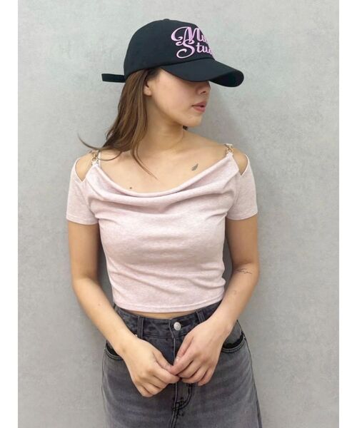EVRIS(エヴリス)の「MUSE ロゴCAP(キャップ・レディース・ブラック/ネイビー・FREE)」の21枚目の写真