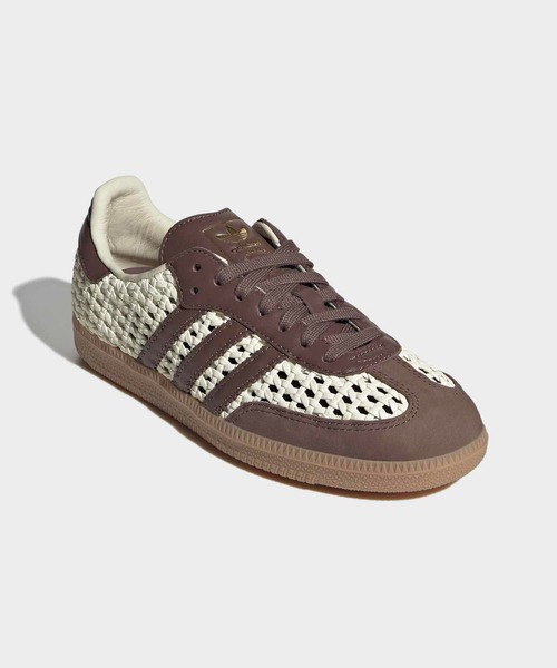 adidas（アディダス）の「サンバ OG / SAMBA OG / アディダスオリジナルス adidas Originals（スニーカー・レディース・ベージュ・22.0cm/22.5cm/23.0cm/23.5cm/24.0cm/24.5cm/25.0cm/25.5cm/26.0cm/26.5cm/27.0cm/27.5cm/28.0cm/28.5cm/29.0cm）」の6枚目の写真