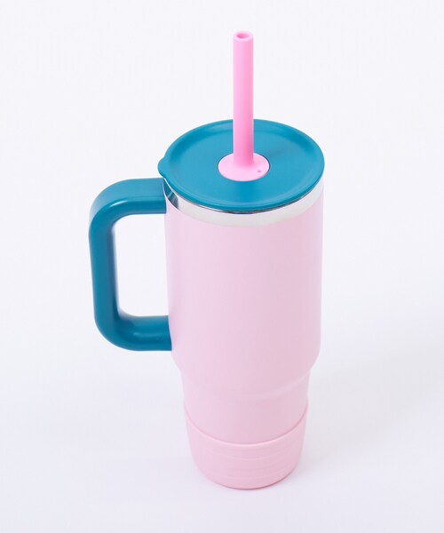 HYDRO FLASK（ハイドロフラスク）の「【HYDRO FLASK / ハイドロフラスク】24oz KIDS TUMBLER WITH STRAW / タンブラー / コップ（グラス/マグカップ/タンブラー・メンズ・ピンク/ライム/ブルー/エメラルド/スモークピンク・フリー）」の8枚目の写真