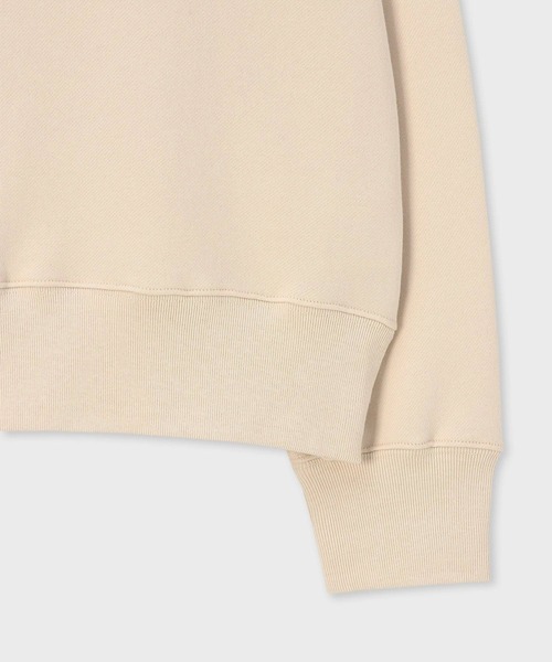 PS Paul Smith(ピーエスポールスミス)の「【オンラインショップ限定】ウィメンズ "Happy" フーデッドパーカ / 555854 EC226VE(パーカー・レディース・キナリ/ブラック・MEDIUM/LARGE/2L)」の4枚目の写真