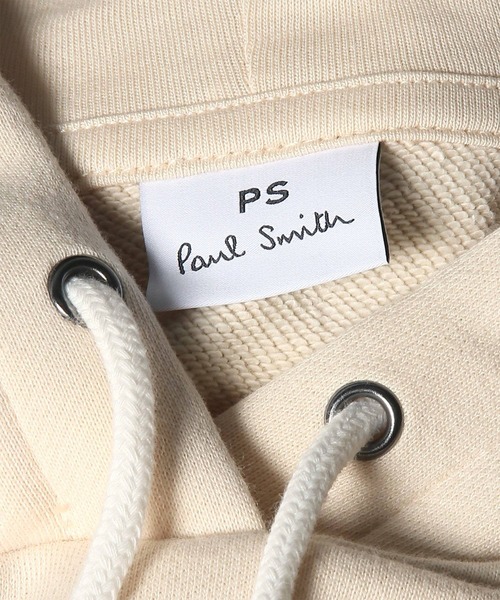 PS Paul Smith(ピーエスポールスミス)の「【オンラインショップ限定】ウィメンズ "Happy" フーデッドパーカ / 555854 EC226VE(パーカー・レディース・キナリ/ブラック・MEDIUM/LARGE/2L)」の5枚目の写真