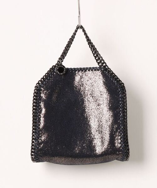 STELLA McCARTNEY(ステラマッカートニー)の「Falabella Tiny Tote Bag / ファラベラ タイニー トートバッグ(ショルダーバッグ・レディース・ダークネイビー・ONE SIZE)」の1枚目の写真