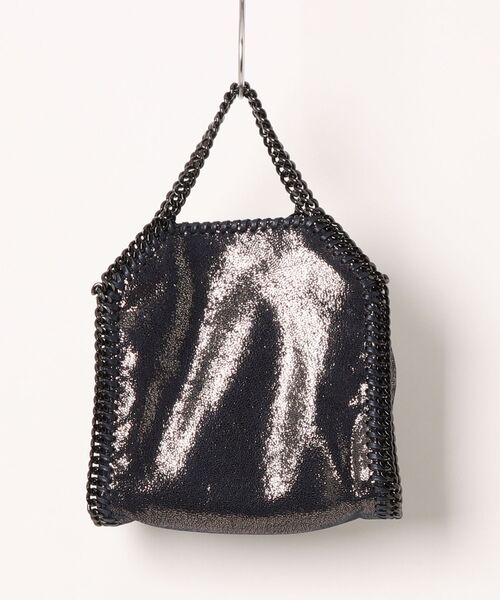 STELLA McCARTNEY(ステラマッカートニー)の「Falabella Tiny Tote Bag / ファラベラ タイニー トートバッグ(ショルダーバッグ・レディース・ダークネイビー・ONE SIZE)」の2枚目の写真