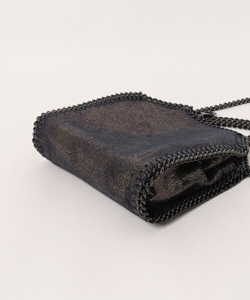 STELLA McCARTNEY(ステラマッカートニー)の「Falabella Tiny Tote Bag / ファラベラ タイニー トートバッグ(ショルダーバッグ・レディース・ダークネイビー・ONE SIZE)」の4枚目の写真