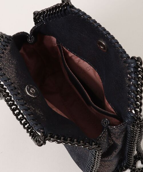STELLA McCARTNEY(ステラマッカートニー)の「Falabella Tiny Tote Bag / ファラベラ タイニー トートバッグ(ショルダーバッグ・レディース・ダークネイビー・ONE SIZE)」の5枚目の写真
