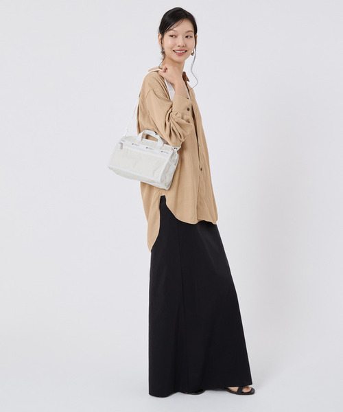 LeSportsac(レスポートサック)の「MINI DUFFEL CROSSBODY メレンゲ2(ショルダーバッグ・レディース・ホワイト・FREE)」の10枚目の写真