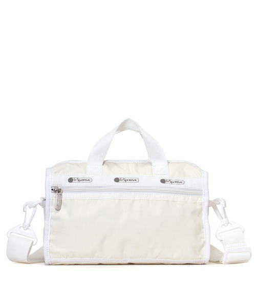 LeSportsac(レスポートサック)の「MINI DUFFEL CROSSBODY メレンゲ2(ショルダーバッグ・レディース・ホワイト・FREE)」の2枚目の写真