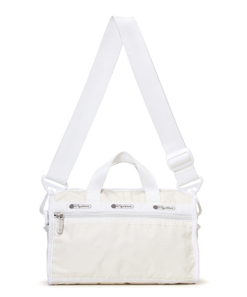 LeSportsac(レスポートサック)の「MINI DUFFEL CROSSBODY メレンゲ2(ショルダーバッグ・レディース・ホワイト・FREE)」の5枚目の写真