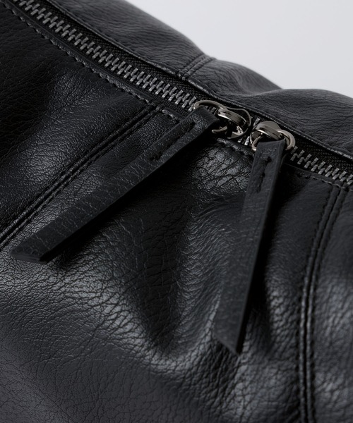 CIYOT(シヨウト)の「【CIYOT】2WAY ブレイデッドベルト ハーフムーン ショルダーバッグ(ショルダーバッグ・メンズ・ブラウン/ブラック/ブラウン系・FREE)」の9枚目の写真