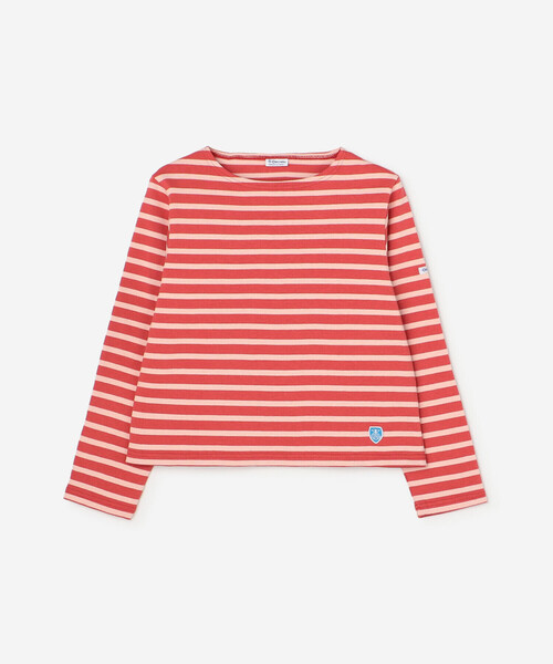 ORCIVAL(オーシバル)の「ORCIVAL | コットンロード クルーネック長袖カットソー WOMEN(Tシャツ/カットソー・レディース・ホワイト系その他5/ダークブラウン/ブルー系その他5/ブルー系その他6/レッド系その他/グレー系その他/パープル系その他/アイボリー/ブラック・1/2)」の9枚目の写真