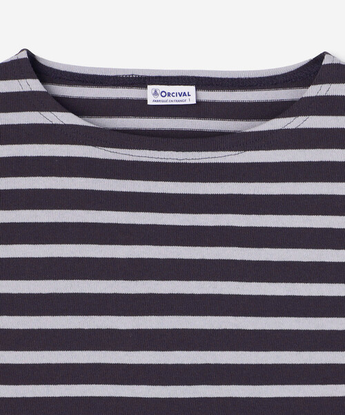 ORCIVAL(オーシバル)の「ORCIVAL | コットンロード クルーネック長袖カットソー WOMEN(Tシャツ/カットソー・レディース・ホワイト系その他5/ダークブラウン/ブルー系その他5/ブルー系その他6/レッド系その他/グレー系その他/パープル系その他/アイボリー/ブラック・1/2)」の12枚目の写真