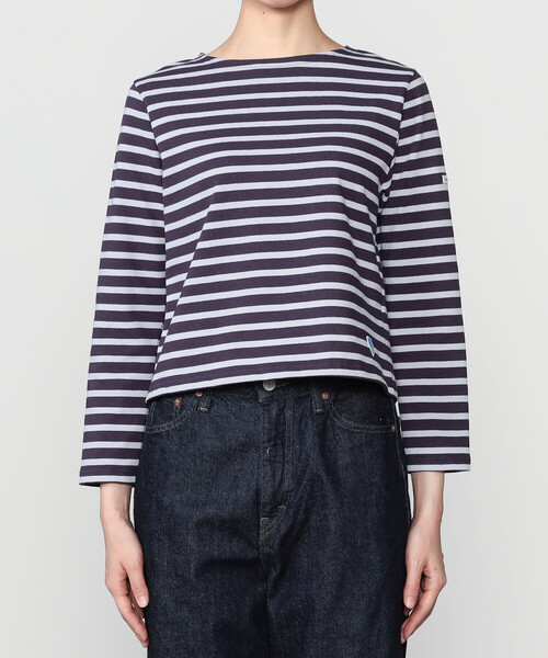 ORCIVAL(オーシバル)の「ORCIVAL | コットンロード クルーネック長袖カットソー WOMEN(Tシャツ/カットソー・レディース・ホワイト系その他5/ダークブラウン/ブルー系その他5/ブルー系その他6/レッド系その他/グレー系その他/パープル系その他/アイボリー/ブラック・1/2)」の17枚目の写真