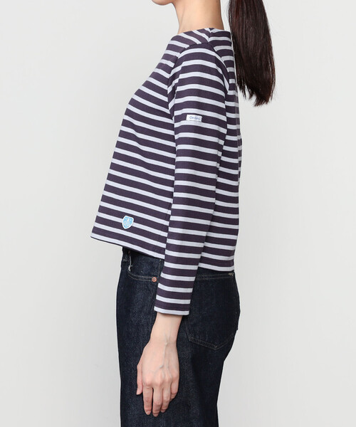 ORCIVAL(オーシバル)の「ORCIVAL | コットンロード クルーネック長袖カットソー WOMEN(Tシャツ/カットソー・レディース・ホワイト系その他5/ダークブラウン/ブルー系その他5/ブルー系その他6/レッド系その他/グレー系その他/パープル系その他/アイボリー/ブラック・1/2)」の18枚目の写真