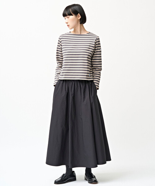 ORCIVAL(オーシバル)の「ORCIVAL | コットンロード クルーネック長袖カットソー WOMEN(Tシャツ/カットソー・レディース・ホワイト系その他5/ダークブラウン/ブルー系その他5/ブルー系その他6/レッド系その他/グレー系その他/パープル系その他/アイボリー/ブラック・1/2)」の21枚目の写真