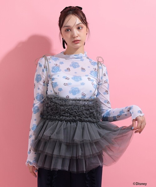 mmts（マミタス）の「おしゃれキャット / シアーカットソー（Tシャツ/カットソー・レディース・その他2/その他1/その他/その他3・ONE SIZE）」の3枚目の写真