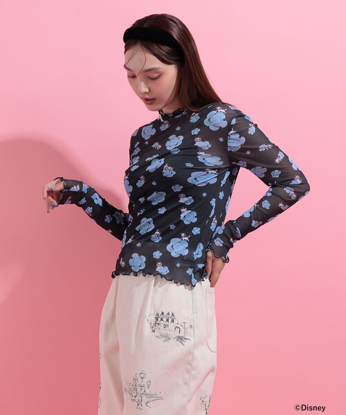 mmts（マミタス）の「おしゃれキャット / シアーカットソー（Tシャツ/カットソー・レディース・その他2/その他1/その他/その他3・ONE SIZE）」の4枚目の写真