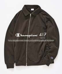417 EDIFICE（フォーワンセブンエディフィス）の「CHAMPION × 417 ジップスウェットカーディガン（スウェット）」