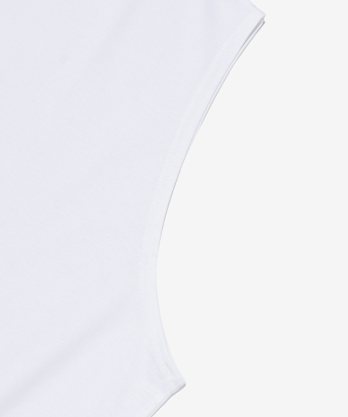 CARGOBROS(カーゴブロス)の「ライトウェイトベーシックスリーブレス(ホワイト)(Tシャツ/カットソー・メンズ・その他・FREE)」の3枚目の写真