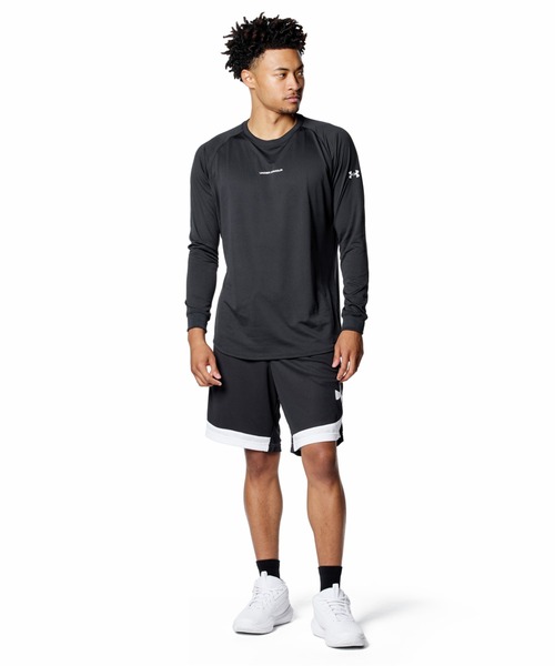 UNDER ARMOUR（アンダーアーマー）の「UAネクストジェン ロングスリーブ Tシャツ（バスケットボール/メンズ）（Tシャツ/カットソー・メンズ・ブラック・3XL/S/XL/L）」の4枚目の写真