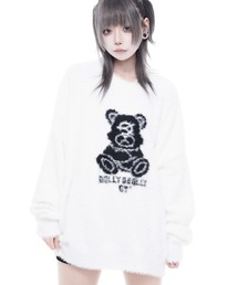 OY（オーワイ）の「『OY/オーワイ』HAIRY DOLLY KNIT/ヘアリードリーニット（ニット/セーター）」