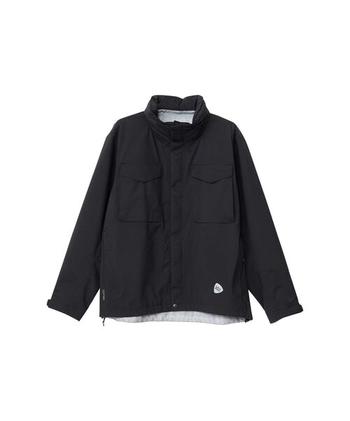 HYSTERIC GLAMOUR(ヒステリックグラマー)の「HG GUITAR PICK M-65フィールドジャケット(ナイロンジャケット・メンズ・ブラック・X-LARGE/LARGE/MEDIUM/SMALL)」の1枚目の写真