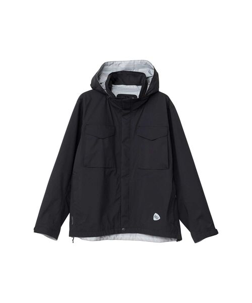HYSTERIC GLAMOUR(ヒステリックグラマー)の「HG GUITAR PICK M-65フィールドジャケット(ナイロンジャケット・メンズ・ブラック・X-LARGE/LARGE/MEDIUM/SMALL)」の3枚目の写真