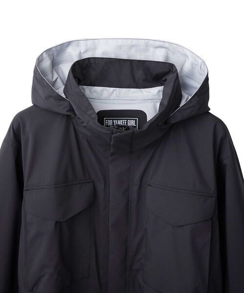 HYSTERIC GLAMOUR(ヒステリックグラマー)の「HG GUITAR PICK M-65フィールドジャケット(ナイロンジャケット・メンズ・ブラック・X-LARGE/LARGE/MEDIUM/SMALL)」の5枚目の写真