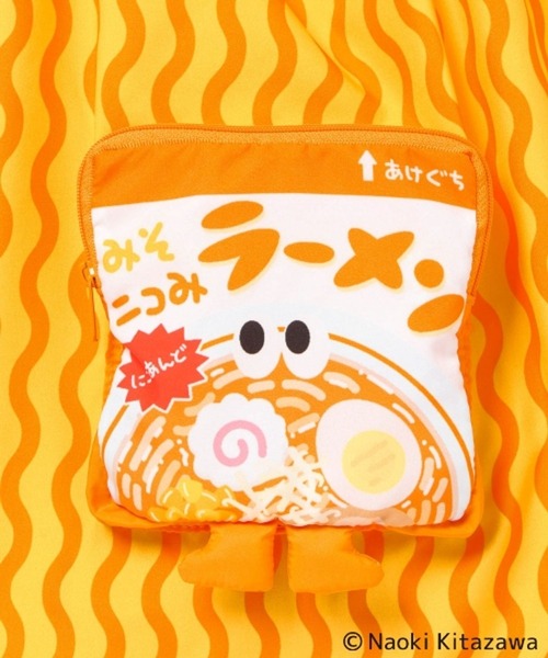 niko and...(ニコアンド)の「【おれたち袋麺】エコバッグ(エコバッグ/サブバッグ・レディース・イエロー/レッド・0)」の19枚目の写真