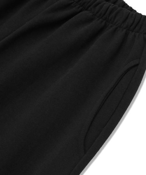 PIANER KIDS(ピアネールキッズ)の「ストリングワイドヘビースウェットパンツ(ブラック)(スウェットパンツ・レディース・ブラック・S(120-130cm)/M(130-140cm)/L(140-150cm)/XL(150-160㎝))」の9枚目の写真