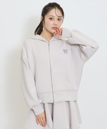 WILLSELECTION | 【セットアップ対応】ロゴ刺繍オーバーサイズフーディ(その他アウター)