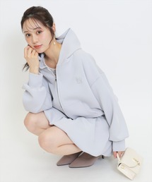 WILLSELECTION（ウィルセレクション）の「【セットアップ対応】ロゴ刺繍オーバーサイズフーディ（その他アウター）」