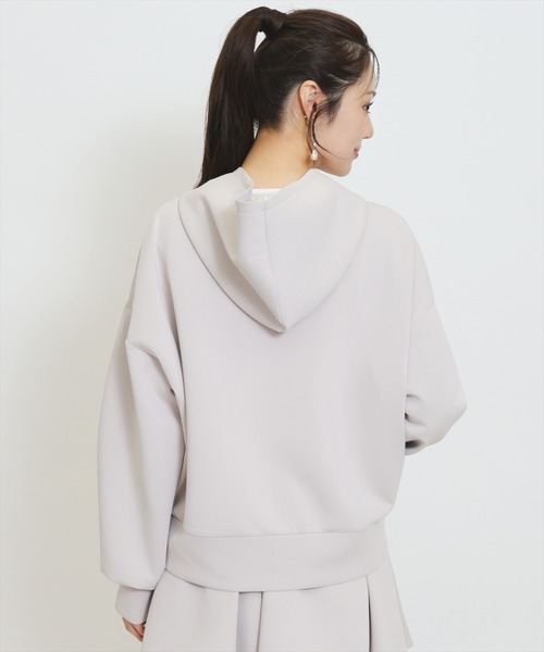 WILLSELECTION(ウィルセレクション)の「【セットアップ対応】ロゴ刺繍オーバーサイズフーディ(その他アウター・レディース・ピンク/ブルー/ブラック/グレー・FREE)」の19枚目の写真