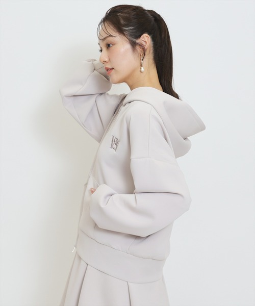 WILLSELECTION(ウィルセレクション)の「【セットアップ対応】ロゴ刺繍オーバーサイズフーディ(その他アウター・レディース・ピンク/ブルー/ブラック/グレー・FREE)」の18枚目の写真