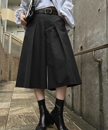 front tuck midi length flare PT